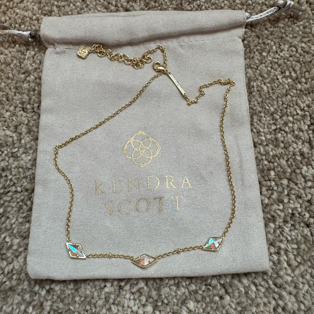 Kendra Scott Gold Necklace